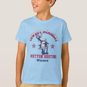 Camiseta Personalizado de "Mutton Busting Busting" de la Ac