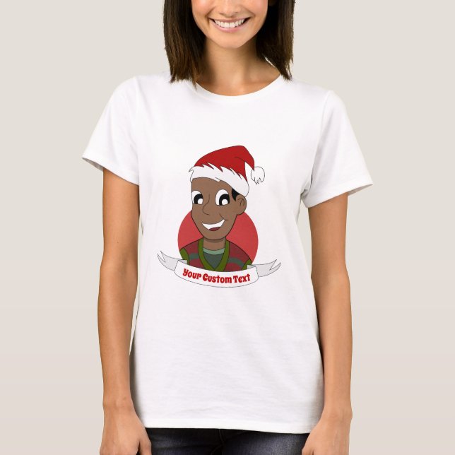 Camiseta Personalizado de Navidades risibles (Anverso)
