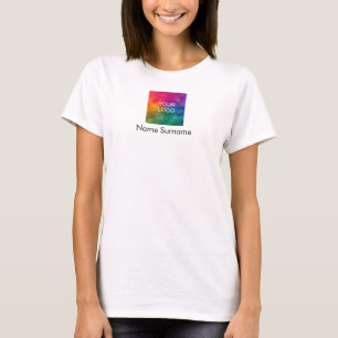 Camiseta Personalizado de negocios tu logo aquí Mujeres emp