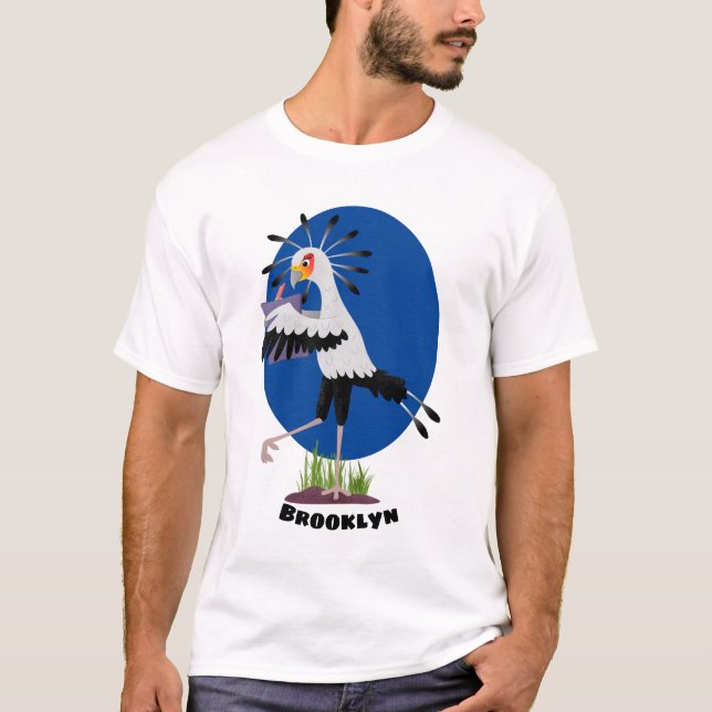 Camiseta Personalizado de notas de escritura de pájaros de  (Anverso)