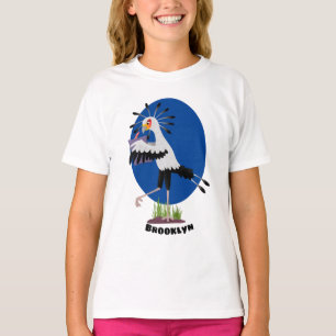 Camiseta Personalizado de notas de escritura de pájaros de 
