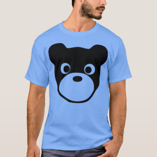Camiseta Personalizado de oso Head Premium