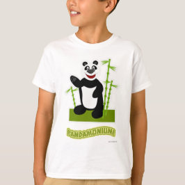Camiseta Personalizado de oso Panda-Monium Panda