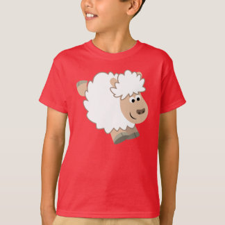 Camiseta Personalizado de oveja de ejecución corta