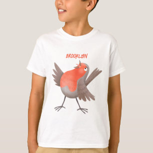 Camiseta Personalizado de pájaro de burro canto