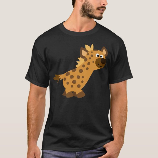 Camiseta Personalizado de paseo suave Hyena T-Shirt (Anverso)