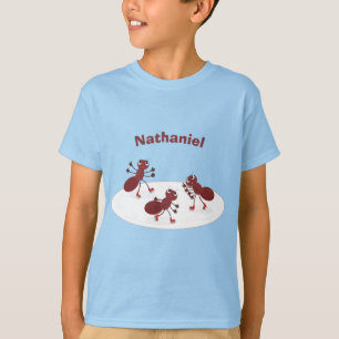 Camiseta Personalizado de patinaje sobre hielo de hormigas