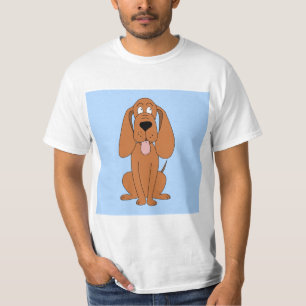 Camiseta Personalizado de Perro Marrón. Hound.