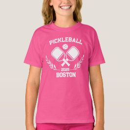 Camiseta Personalizado de Pickleball Boston 2025