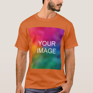 Camiseta Personalizado de plantilla de Naranja de Texas Añ