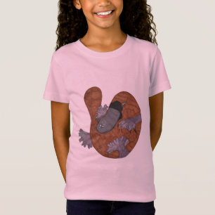 CAMISETA PERSONALIZADO DE PLATIPOS AUSTRALIA T SHIRT