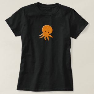 Camiseta Personalizado de pulpo brillante