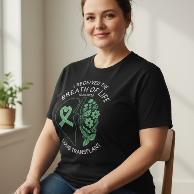 Camiseta Personalizado de respiración floral de trasplante  (Subido por el creador)