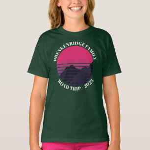 Camiseta Personalizado de Reunión Retro de Camping por Camp