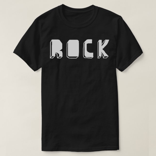 Camiseta personalizado de rock audaz (Diseño del anverso)