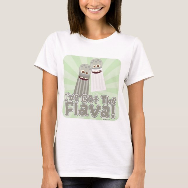 Camiseta Personalizado de Salt y Pepper Pals de eslogan de  (Anverso)