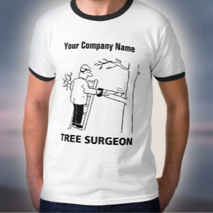 Camiseta Personalizado de servicios arboreales para cirujan