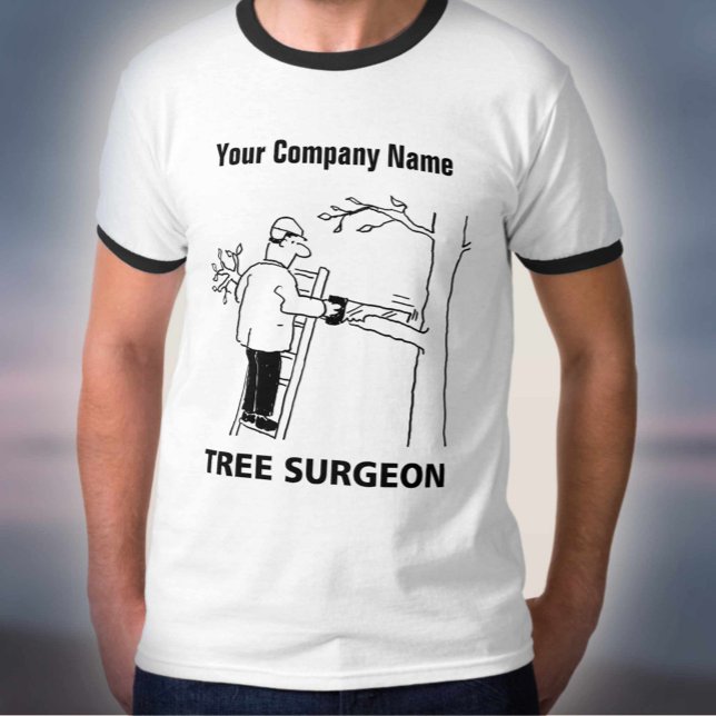 Camiseta Personalizado de servicios arboreales para cirujan (Subido por el creador)