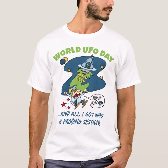 Camiseta Personalizado de sesión divertida del Día Mundial  (Anverso)