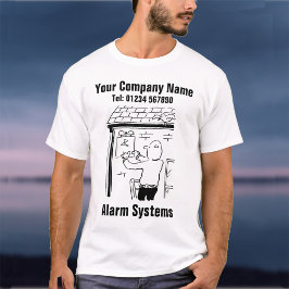 Camiseta Personalizado de sistemas de alarma para personali