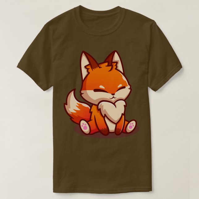 Camiseta Personalizado de Sitting de Fox (Diseño del anverso)