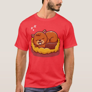 Camiseta Personalizado de sueño de Cuaver Beaver
