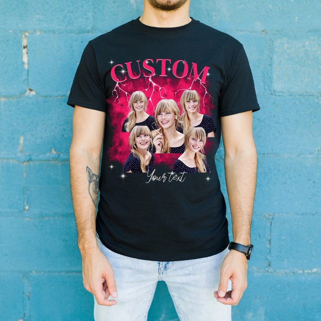 Camiseta personalizado de tee de rap de bootleg de los 90 f (Subido por el creador)