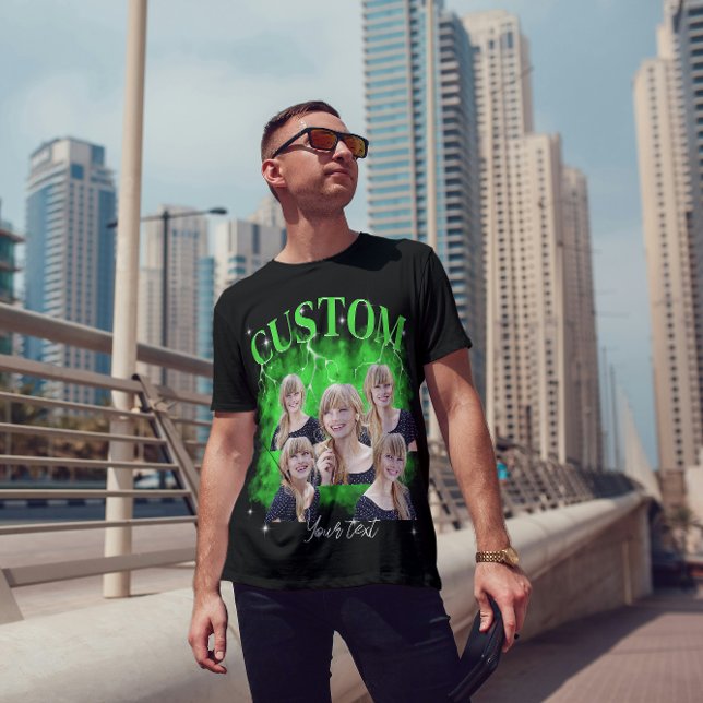Camiseta personalizado de tee de rap de bootleg de los 90 f (Subido por el creador)