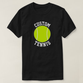 Camiseta Personalizado de tenis masculino nombre de equipo 
