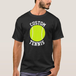 Camiseta Personalizado de tenis masculino nombre de equipo 
