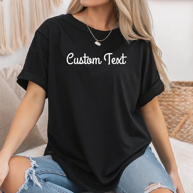 Camiseta Personalizado de texto de personalizable Impresión (Subido por el creador)