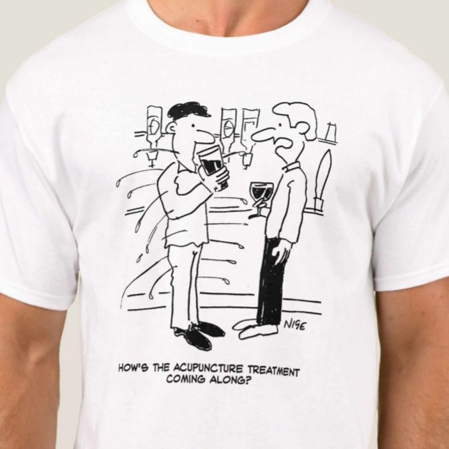 Camiseta Personalizado de tratamiento de acupuntura (Subido por el creador)