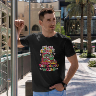 Camiseta Personalizado de tren enojado