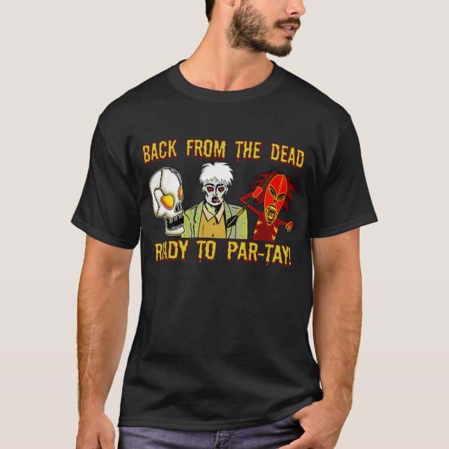 Camiseta Personalizado de Trilogía Terror - ¡Listo para el  (Anverso)