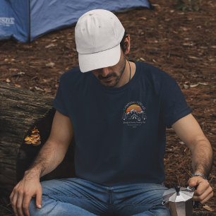 Camiseta Personalizado de vacaciones de camping familiar co