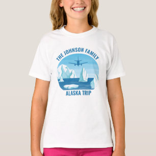 Camiseta Personalizado de vacaciones de familia Alaska Guay