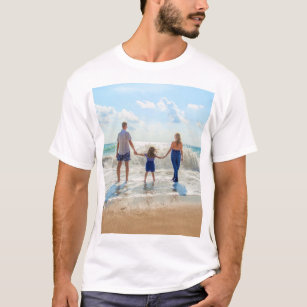 Camiseta Personalizado de vacaciones en familia foto su pro