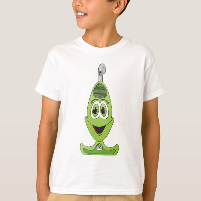 Camiseta Personalizado de vacío verde (Anverso)