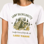 Camiseta Personalizado de viaje de camping de la familia Ca<br><div class="desc">¡Experimente aventura con camisetas del Personalizado del Camp Bachelorette! Para prepararte para una inolvidable despedida de soltera que combina la emoción al aire libre con un estilo personalizado. Esta camiseta personalizado es la adición perfecta a su celebración temática del campamento, añadiendo un toque de elegancia e individualidad a su viaje...</div>