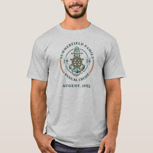 Camiseta Personalizado de viaje en crucero a petición de Re