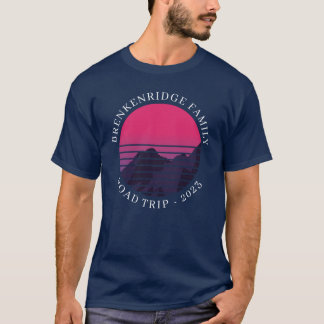 Camiseta Personalizado de viaje por carretera de la familia