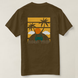 Camiseta personalizado de viaje por carretera de la Reunión