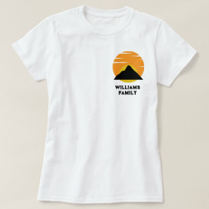 Camiseta personalizado de viaje por carretera de la Reunión