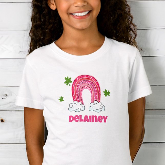 Camiseta Personalizado del arcoiris del Día de San Patricio (Subido por el creador)