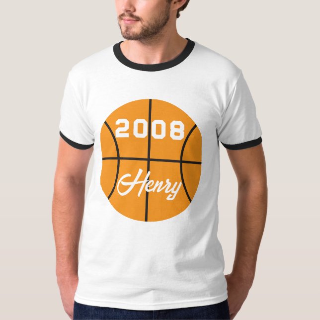 Camiseta Personalizado del baloncesto (Anverso)