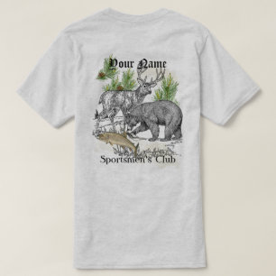 Camiseta Personalizado del club de los deportistas de la