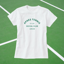 Camiseta Personalizado del Club Social de Tenis de Après Es