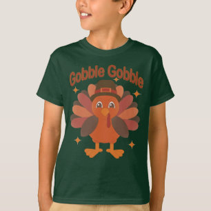 Camiseta Personalizado del Día de Acción de Gracias Turquía