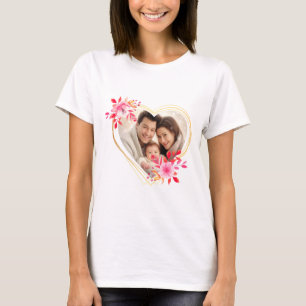 Camiseta Personalizado del Día de la Madre feliz foto de la