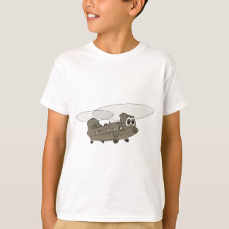 Camiseta Personalizado del helicóptero Chinook